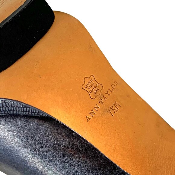 Ann‎ Taylor Axia Black Leather Platform Corset Stiletto Booties **NWOB - Picture 5 of 12